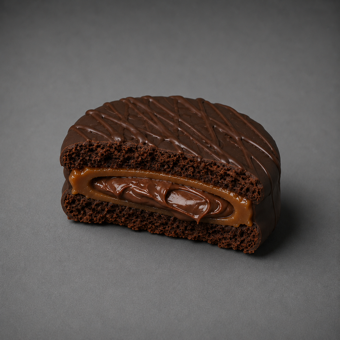 Interior del Alfajor Oreo TRIIP Cream